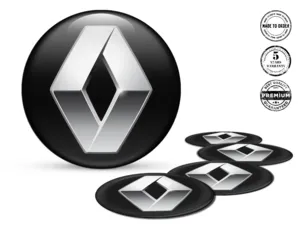 Renault Adesivi Cupola Epox Emblemi Auto Lusso